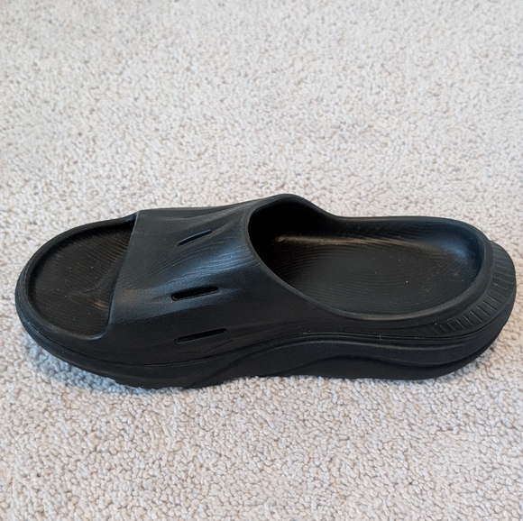 Hoka Ora Recovery Slide 3 Black Men’s Size 7 Women's Size 9 Unisex Comfort - Picture 9 of 12